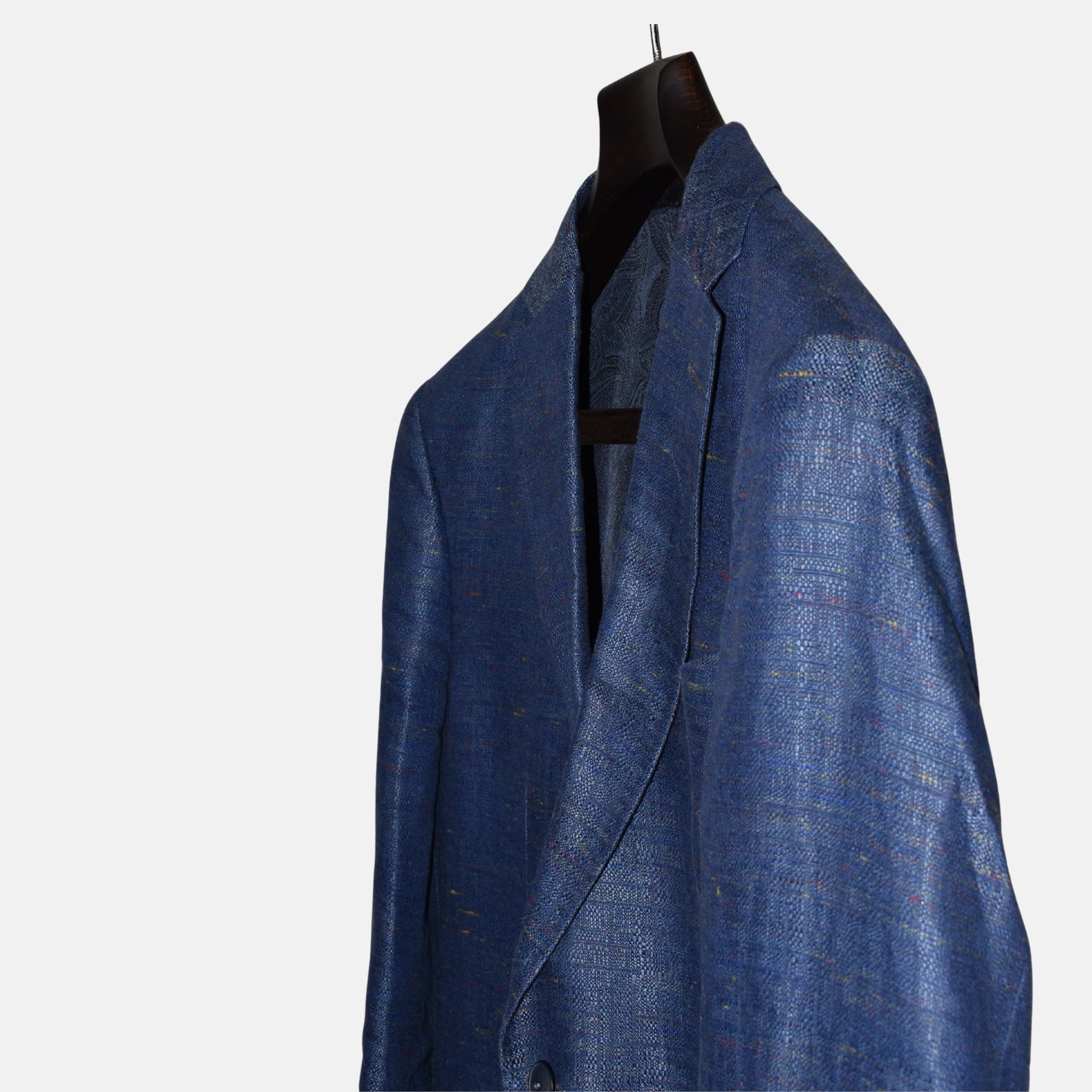 Multicoloured Blazer made of Linen (EU 50)
