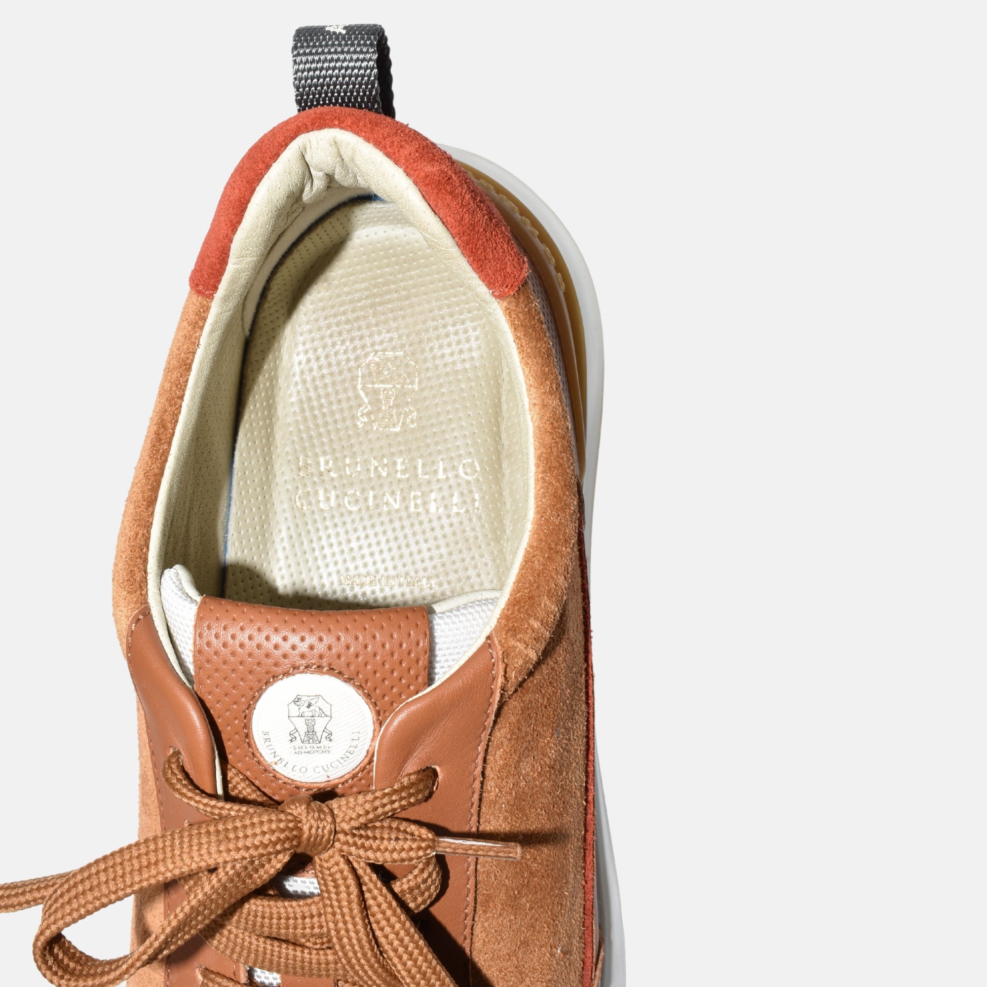Brown Sneaker made of Suede/Leather (EU 43)