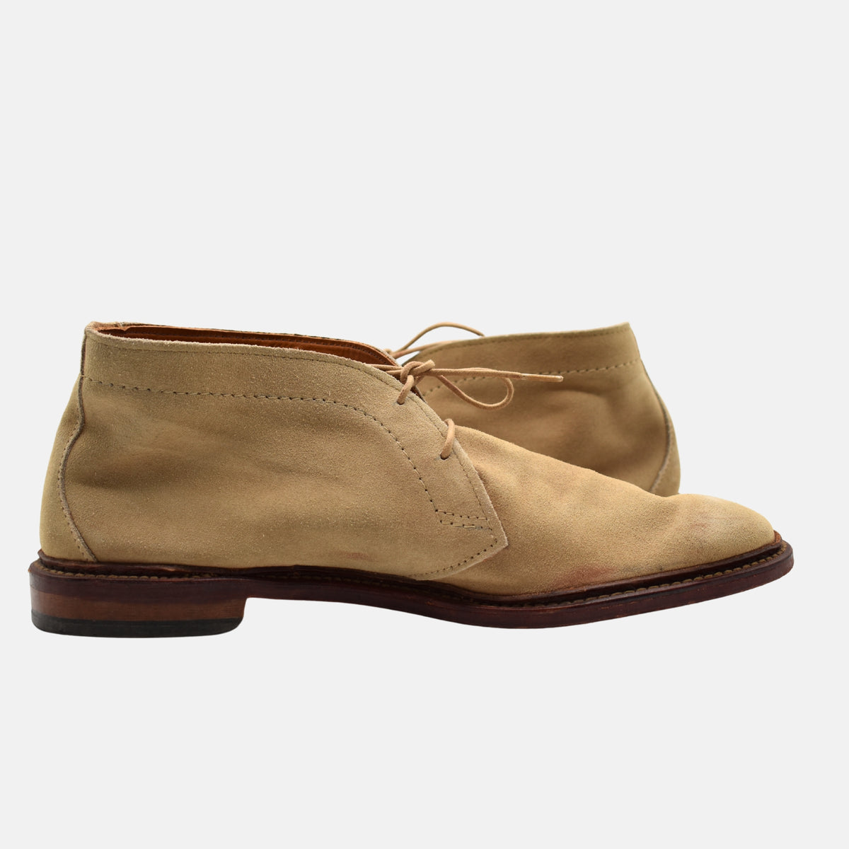 Beige Shoes made of Suede (EU 43/US 10)