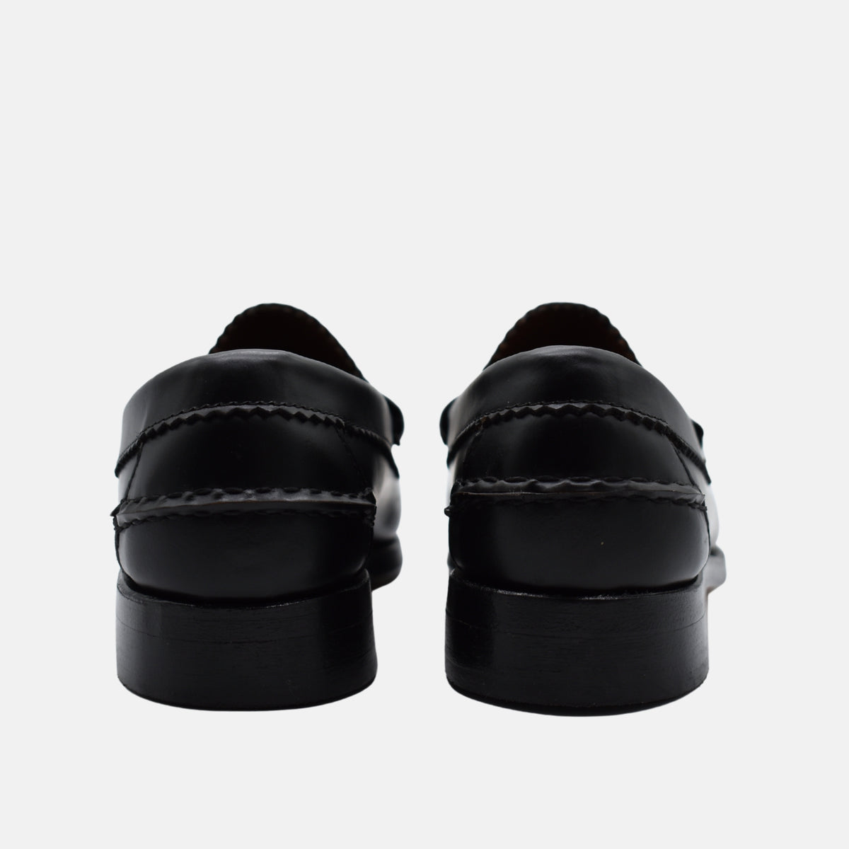 Black Shoes made of Leather (EU 39,5/US 7)