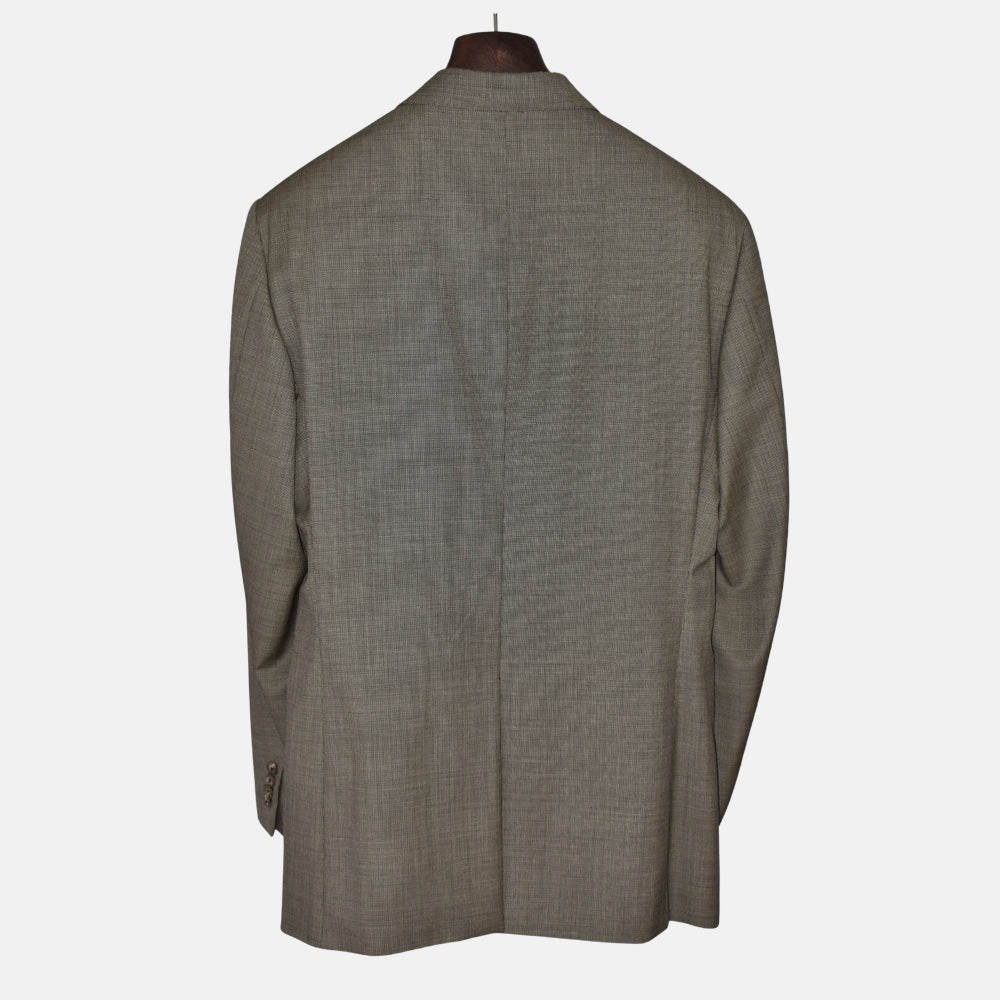 Gray-Beige Suit made of Virgin Wool (EU 50)