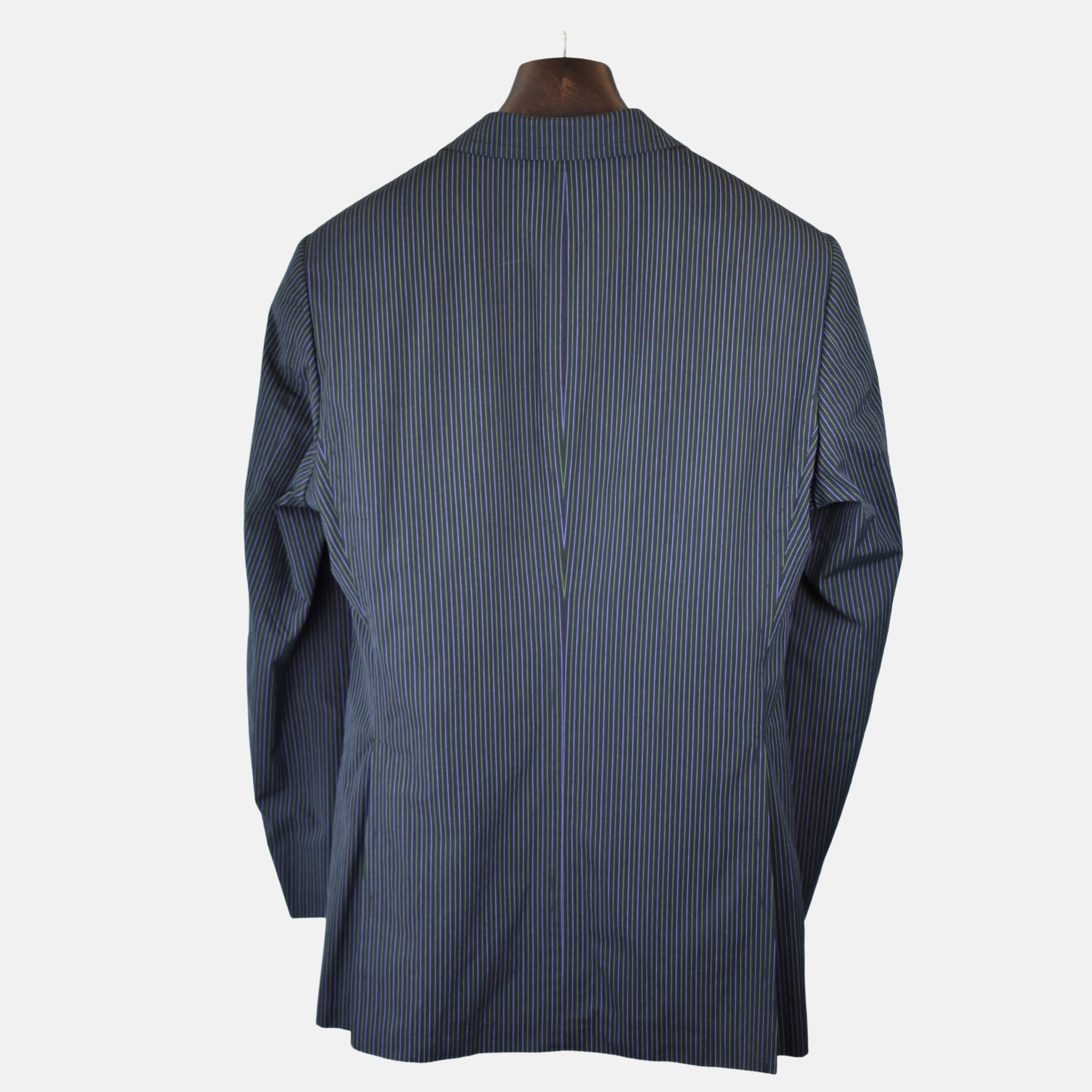 Multicoloured Striped Suit made of Cotton (EU 48)