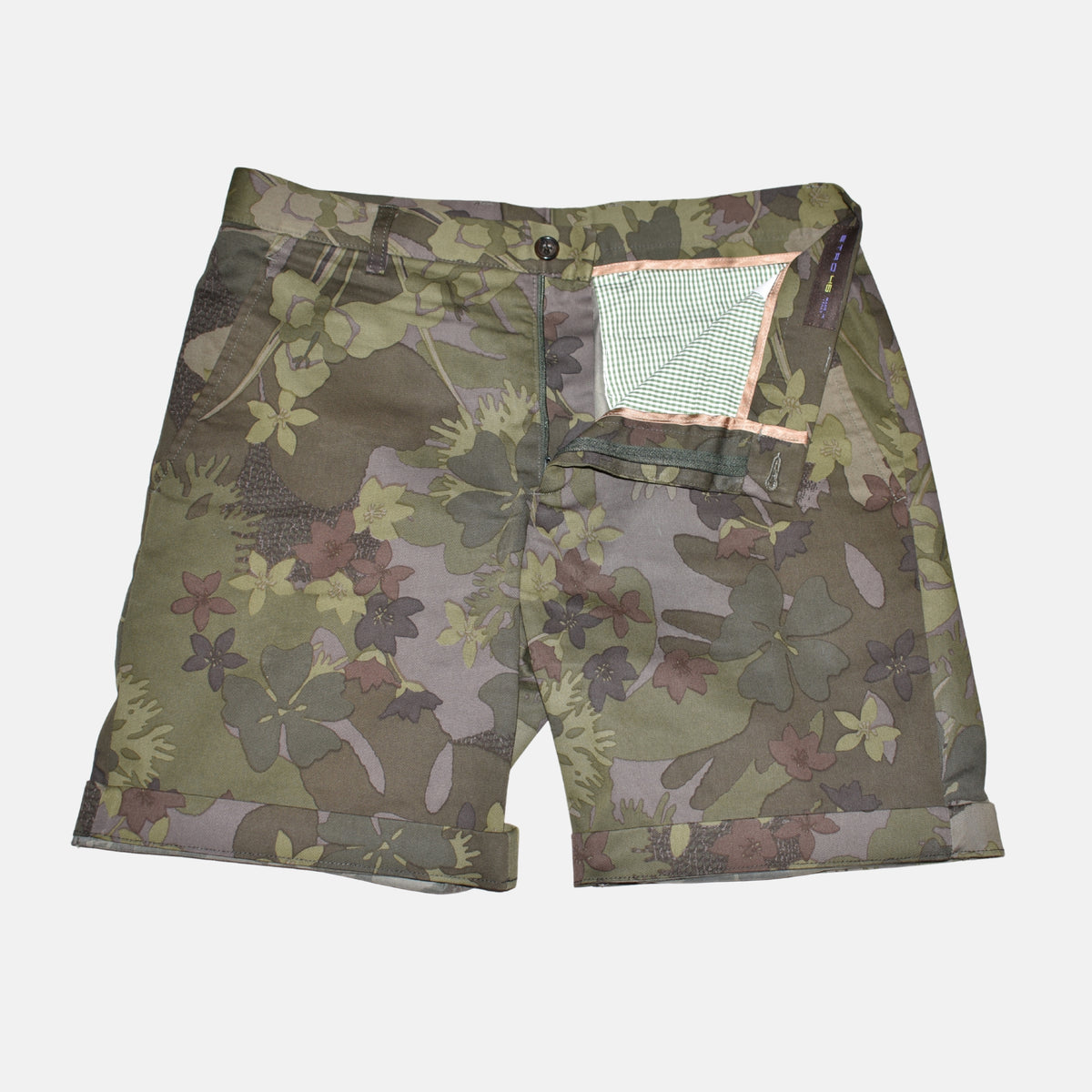 Camouflage Shorts made of Cotton (EU 46)