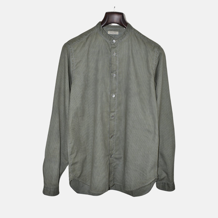 Green Checkered Shirt made of Cotton (EU 46)