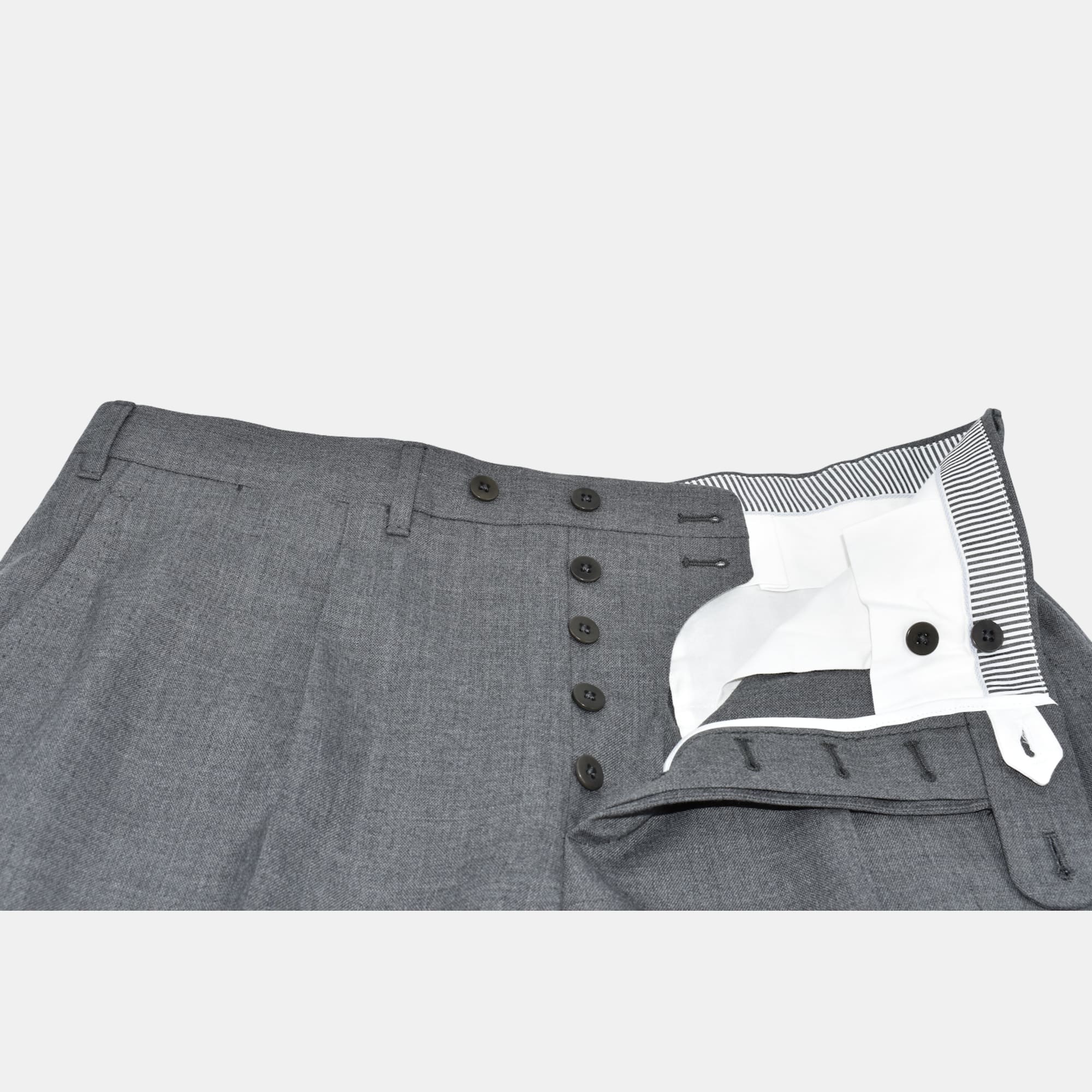 Gray Trousers made of Wool (bespoke)