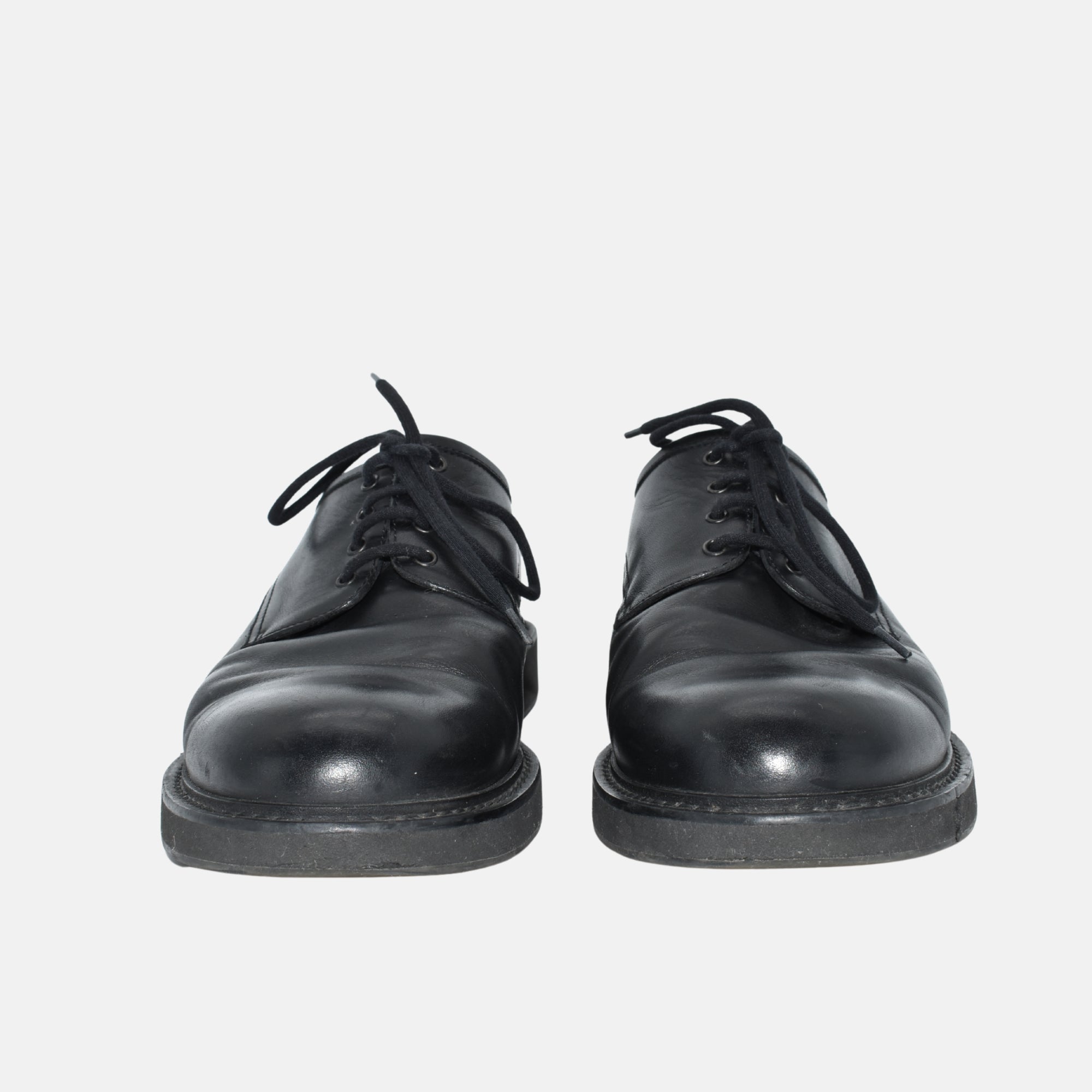 Black Shoes made of Leather (EU 44)