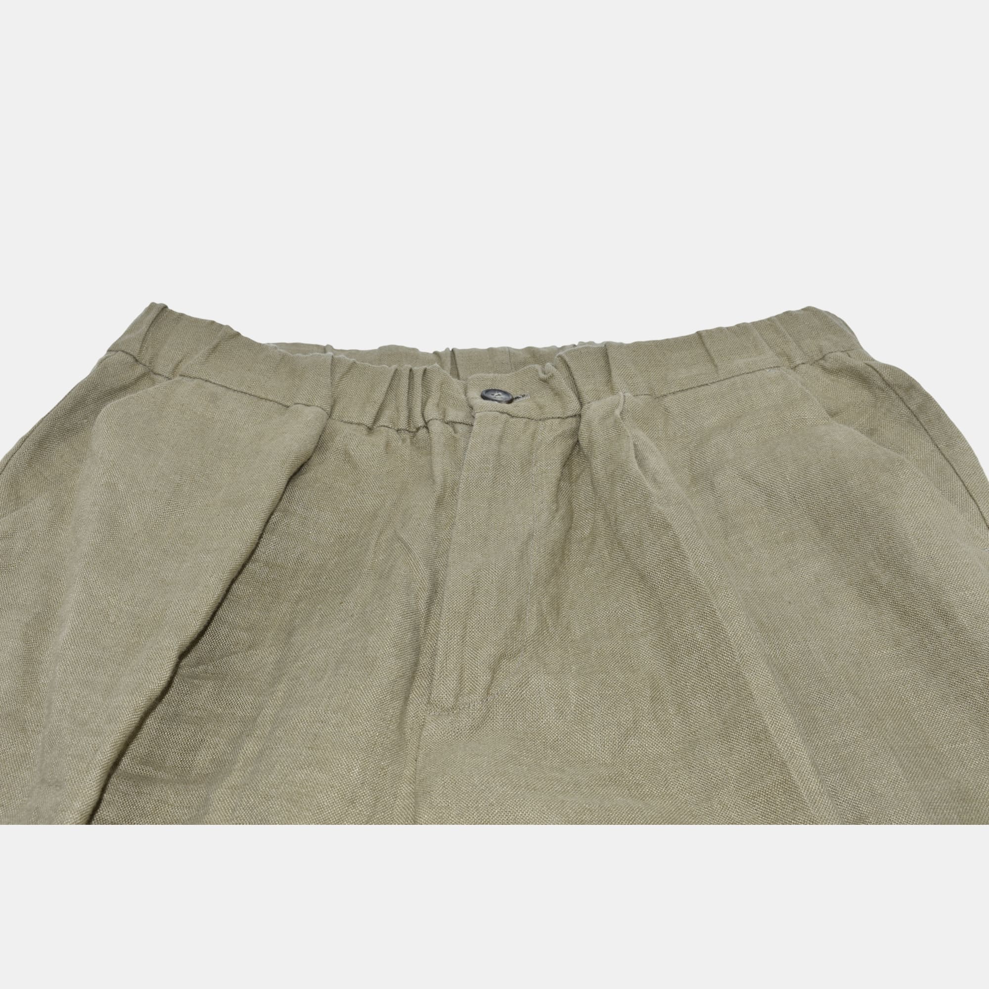 Khaki Trousers made of Linen  (EU 38)