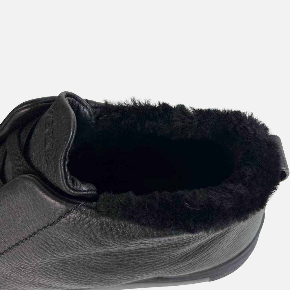 Black Triple Stitch Sneakers made of Leather (EU 46)