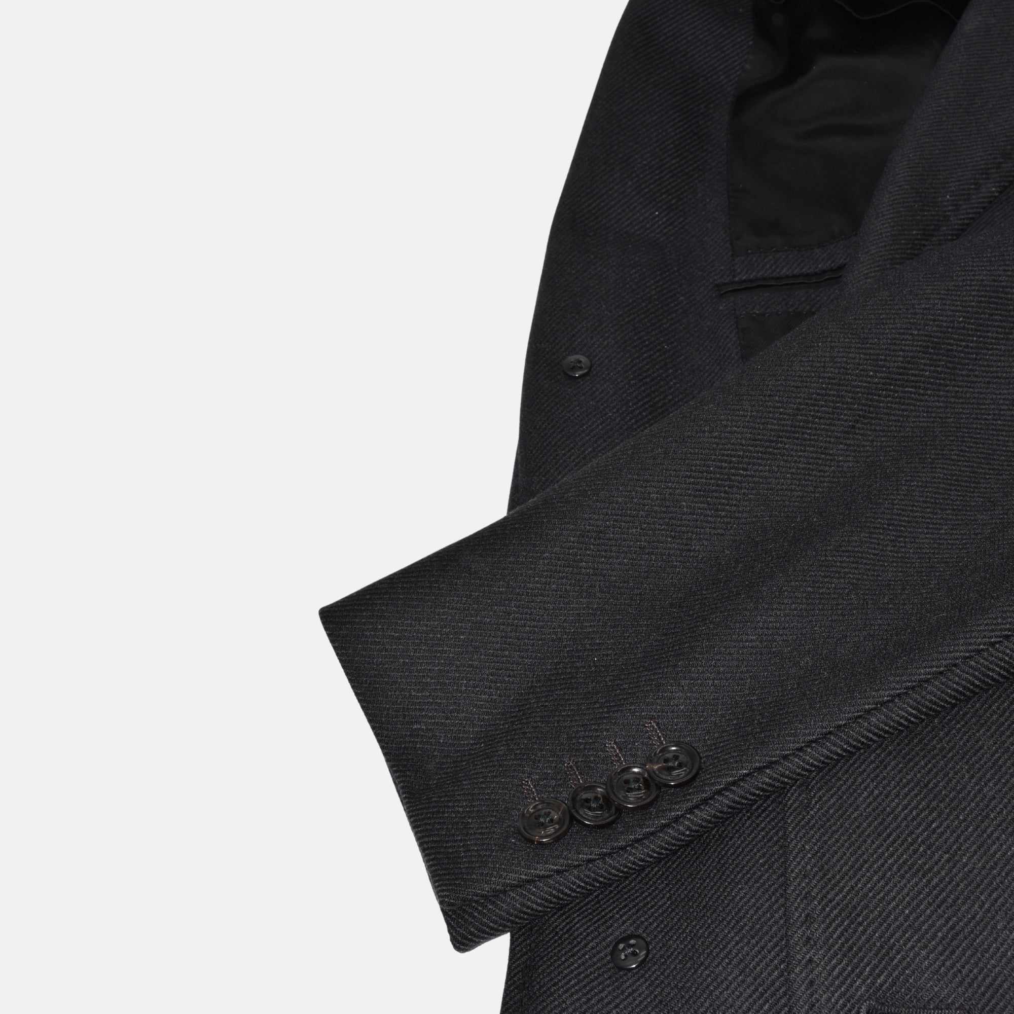 Anthracite Coat made of Wool (EU 48)