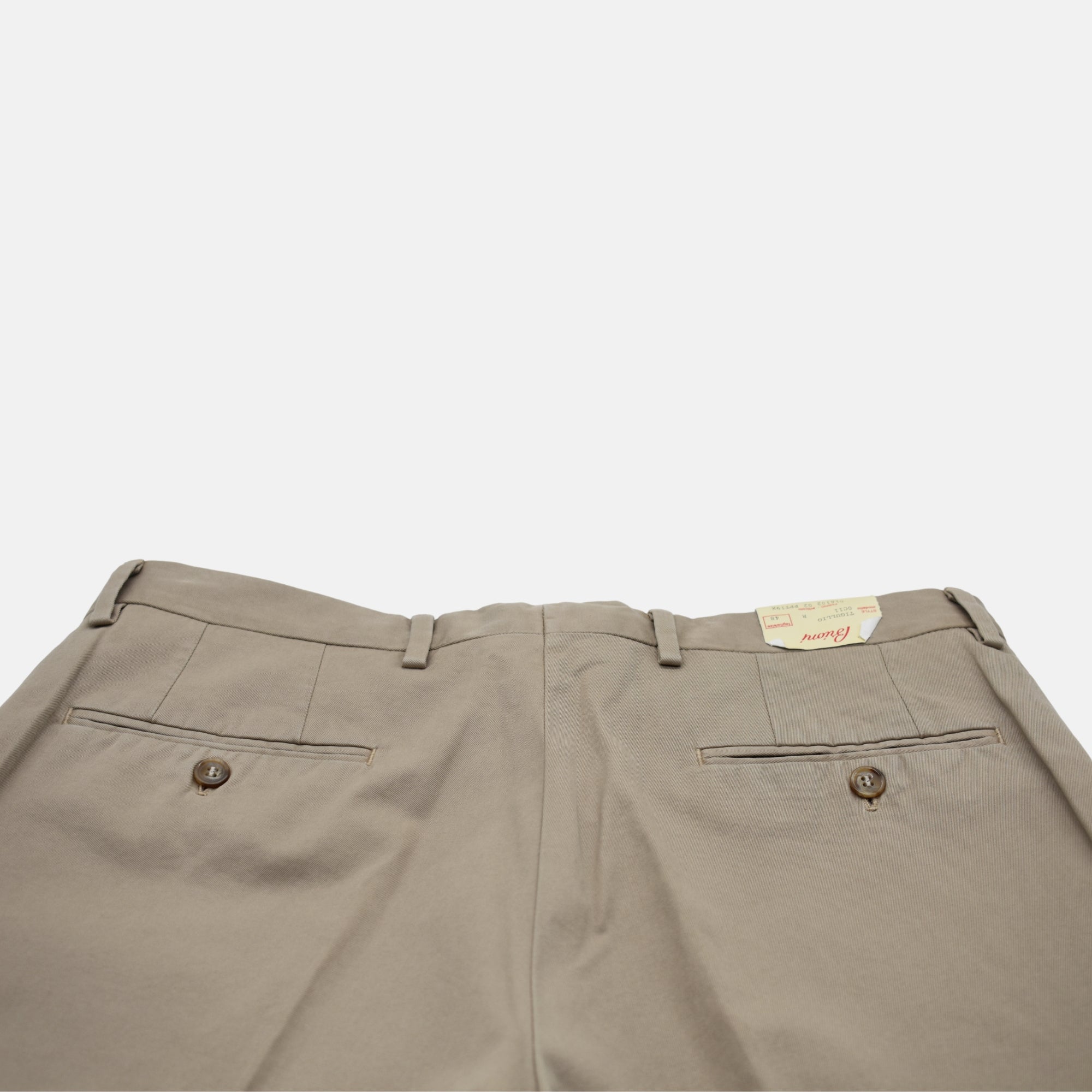 Beige Trousers made of Cotton (EU 48)
