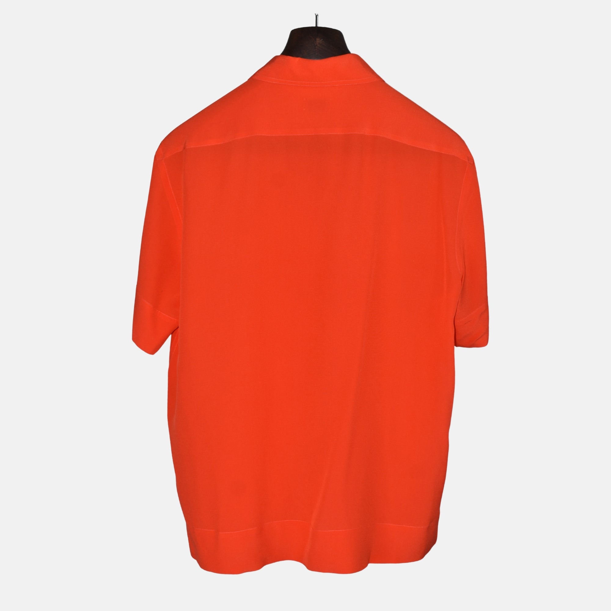 Orange Shirt made of Silk (M)
