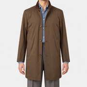 On-model | Brown Windmate Sebring Cashmere Coat