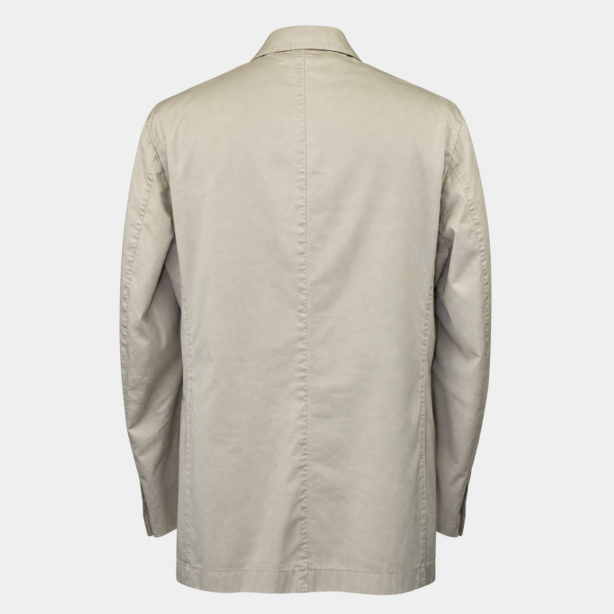 Beige Cotton Blazer