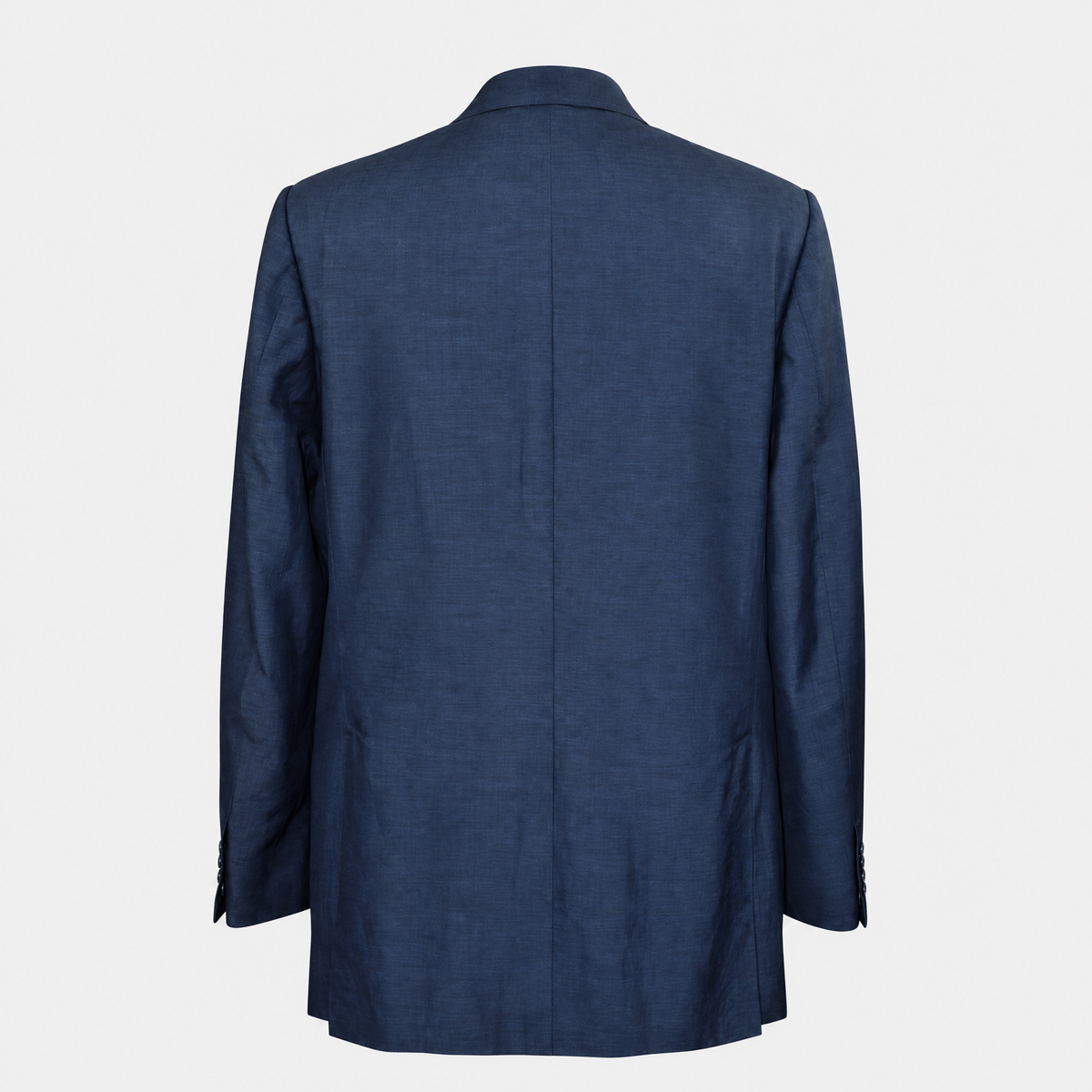 Blue Wool / Linen / Silk Blazer