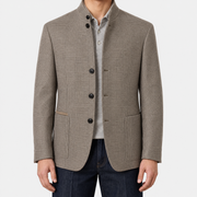 2026-10-26_Zegna_Ecru Patterned Il Conte Cashmere Jacket_On-model