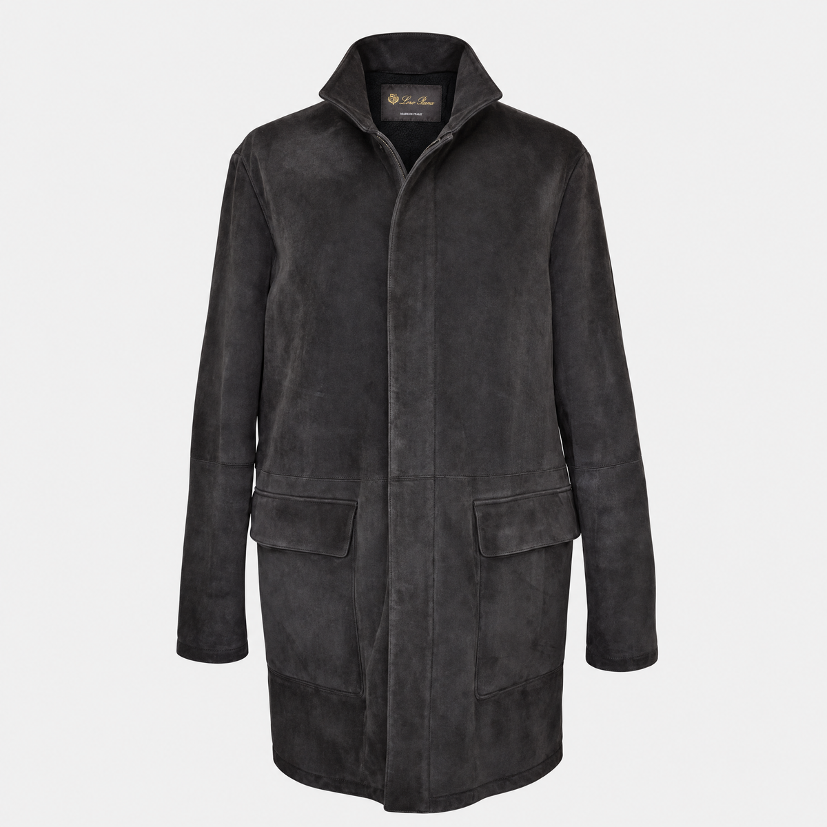 2026-10-30_Loro Piana_Dark Brown Shearling Car Coat_Garment-front