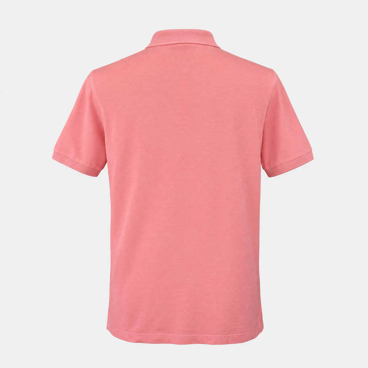 Lobster Colored Cotton Poloshirt (XL)