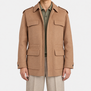 On-model | Camel Traveller Jacket