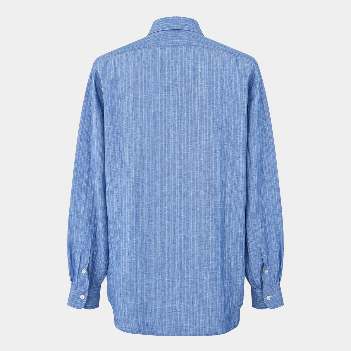 Blue Linen Striped Shirt (EU 44)