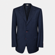 Navy Blue Suit Wool/Cashmere