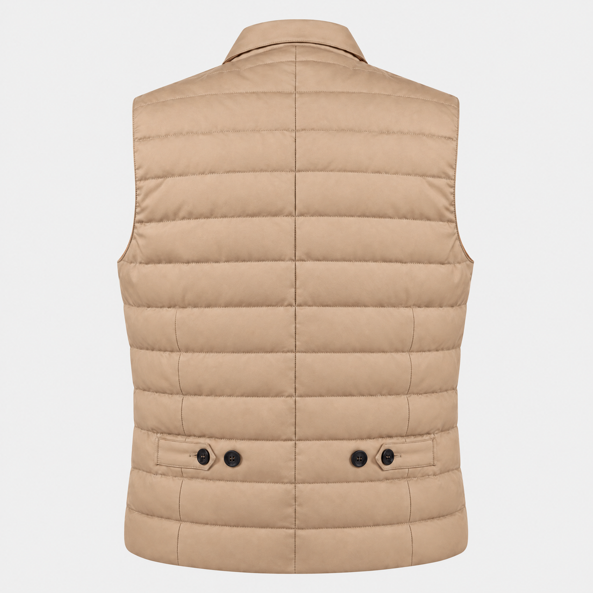 Down Gilet Beige