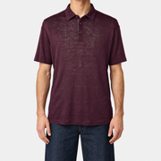 Bordeaux Flax Poloshirt (XXL)