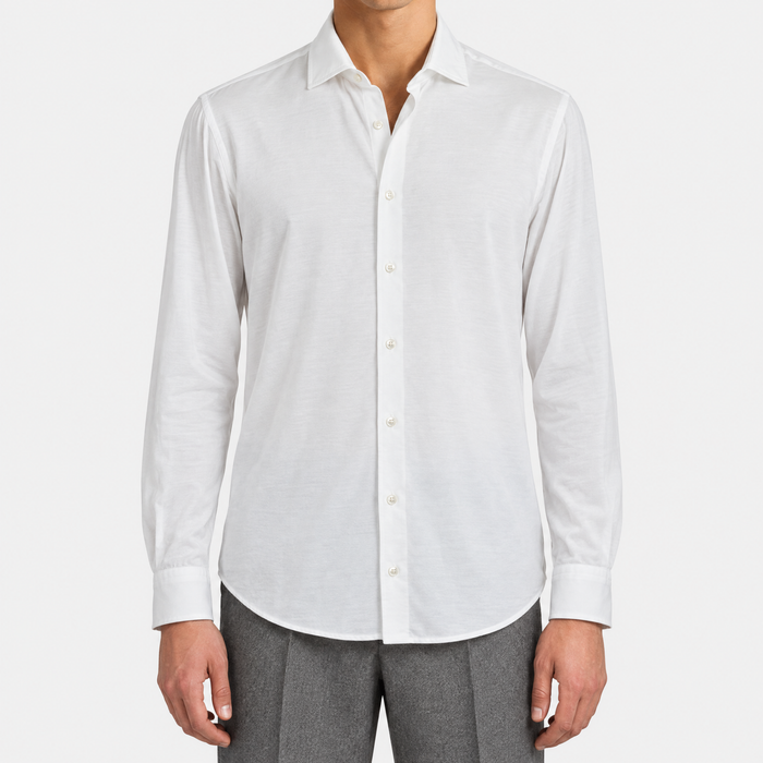 White Cotton Shirt (XXL)