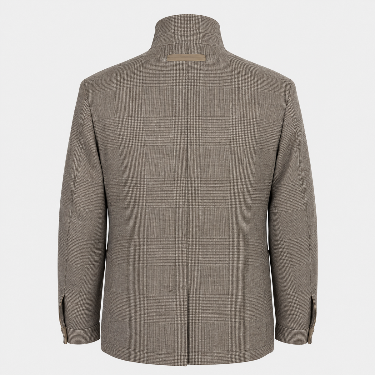 Ecru Patterned Il Conte Cashmere Jacket