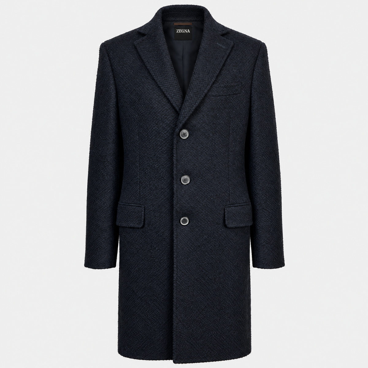 2026-10-26_Zegna_Black-Navy Patterned Coat_Garment-front