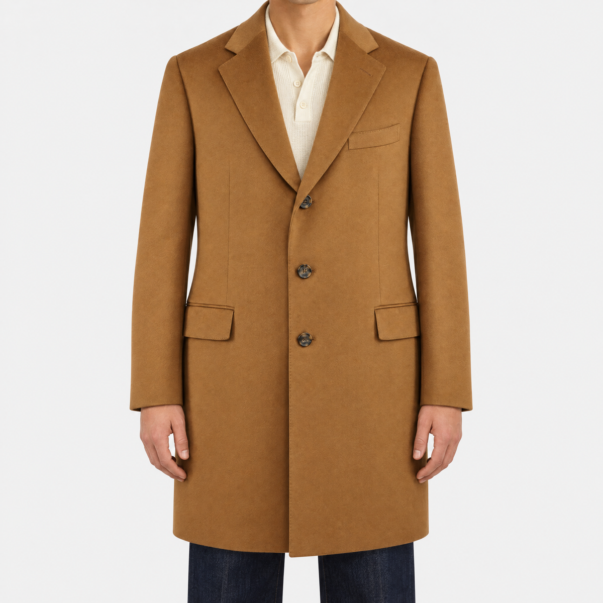 Camel Sartorial Torino Cashmere Coat
