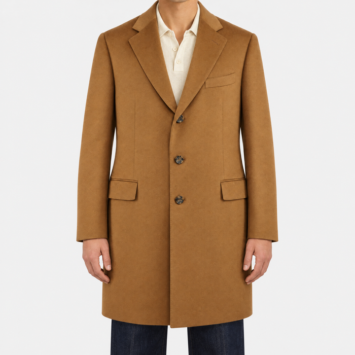 Camel Sartorial Torino Cashmere Coat