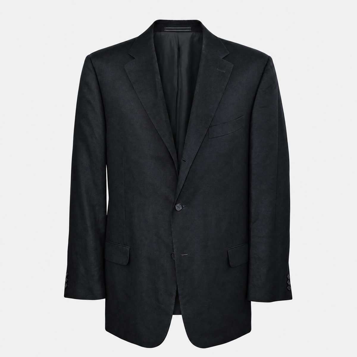 Black Linen Suit