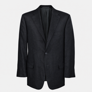 Garment front | Black Linen Suit
