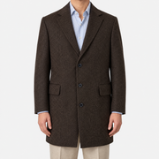 2026-10-26_Zegna_Brown Patterned Wool Cashmere Coat_On-model