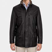 2026-10-26_Zegna_Black Deerskin Jacket with Shearling Collar_On-model