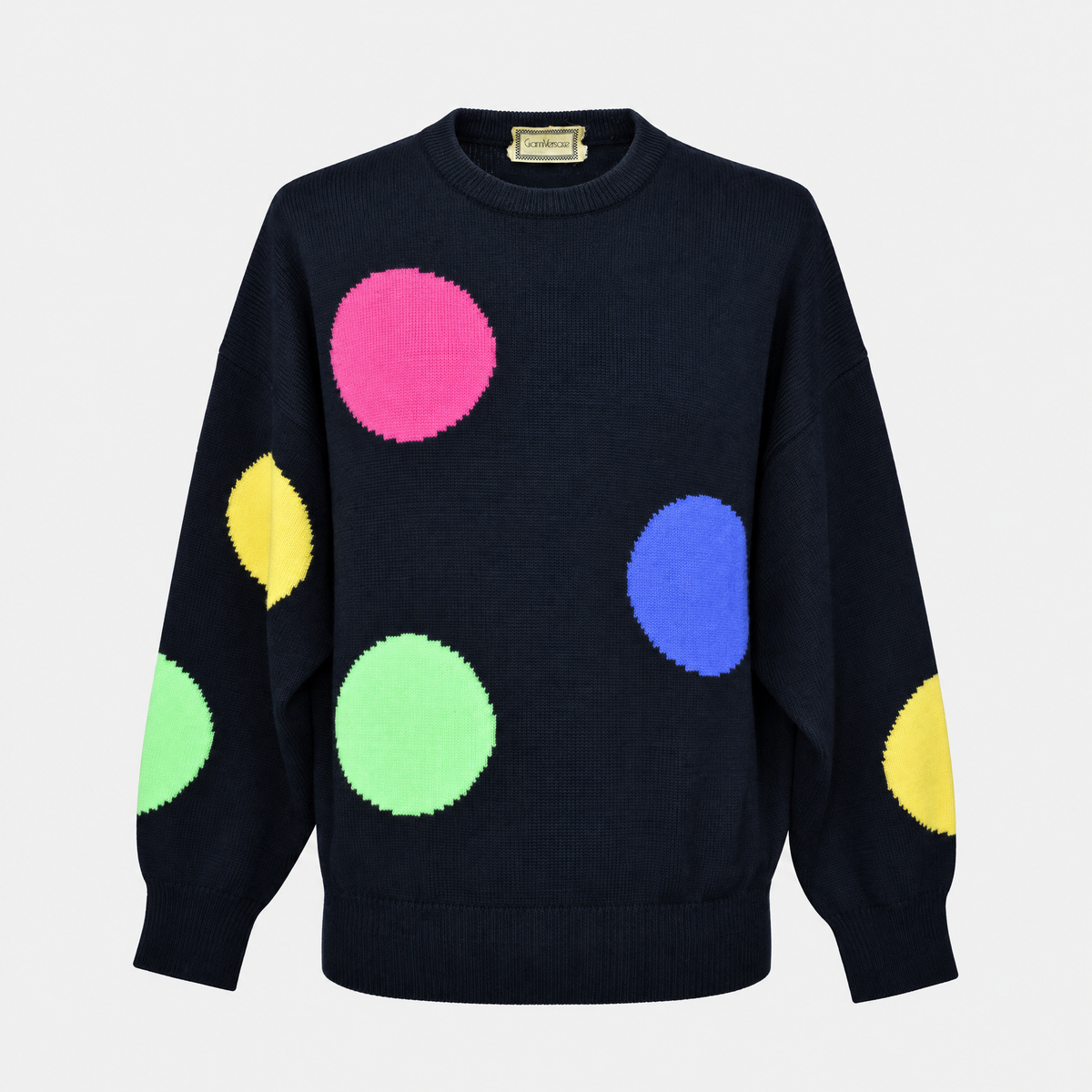 Multicolor Wool Sweater (EU 54)