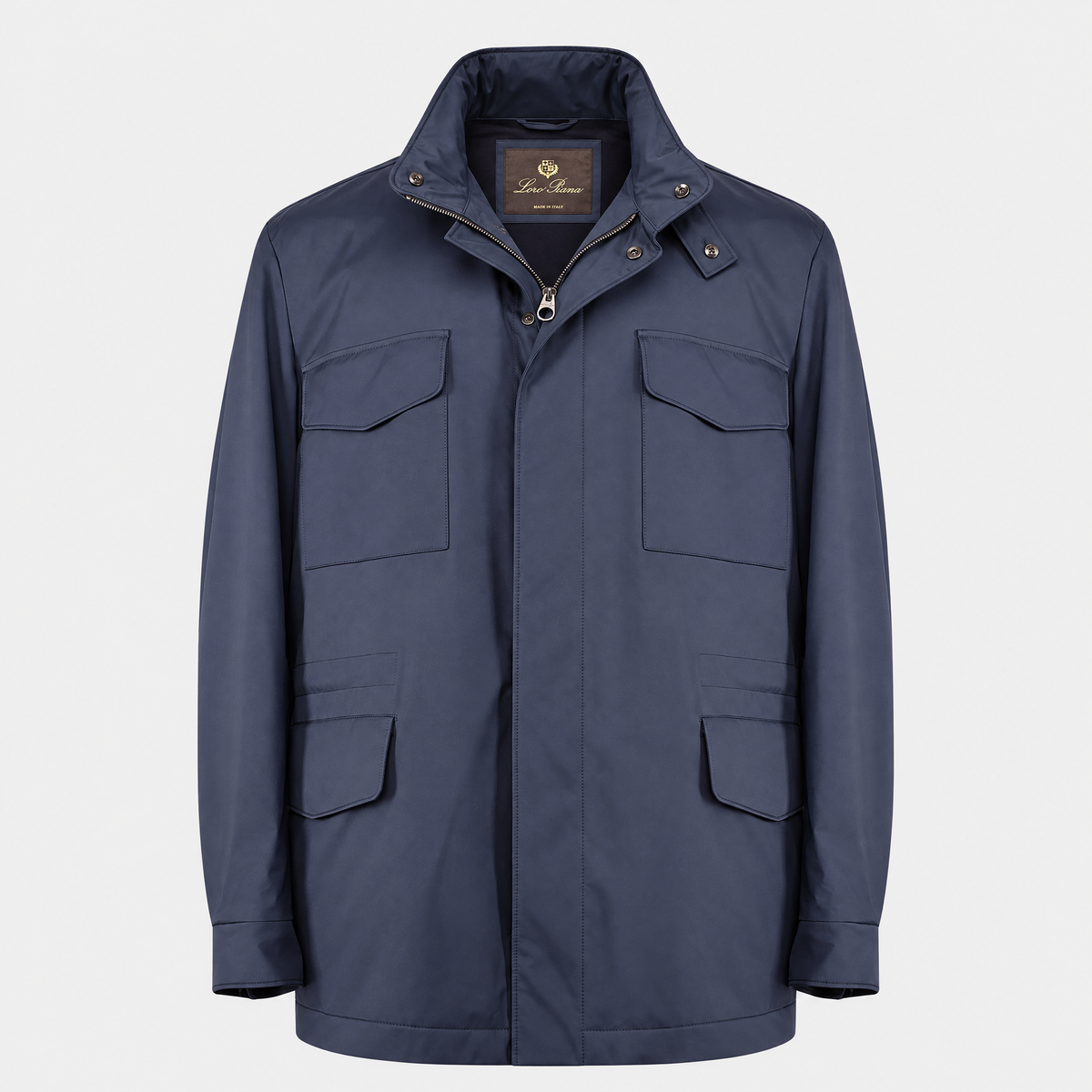 Garment front | Navy Windmate Traveller Cashmere Jacket