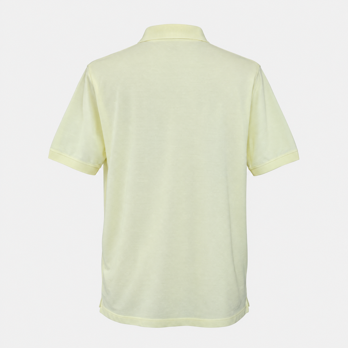 Light Yellow Cotton Poloshirt (XXL)