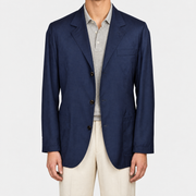 2026-10-29_Brunello Cucinelli_Navy Wool Silk Blazer_On-model