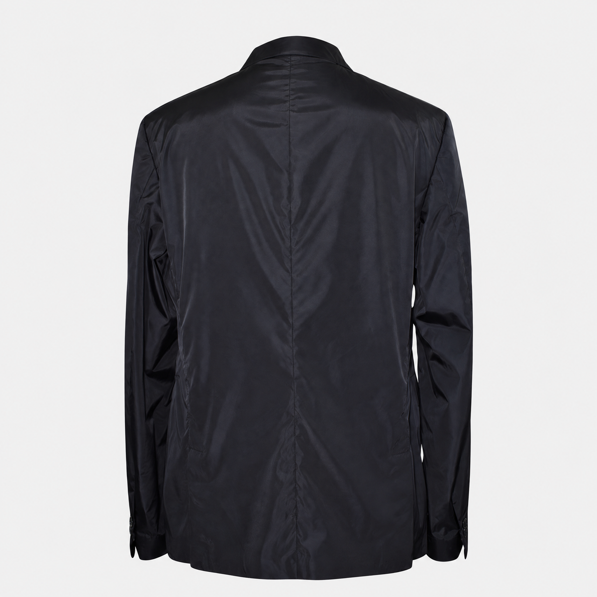 Black Polyester Blazer