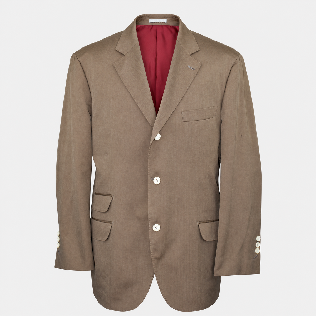 Brown Blazer Cotton 56