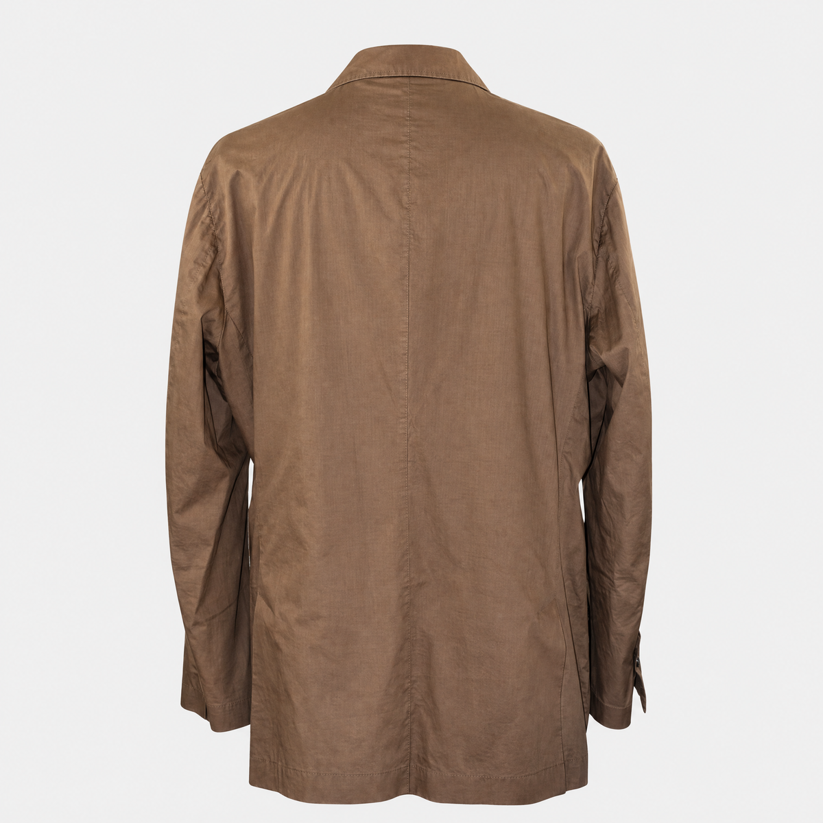 Brown Cotton Blazer