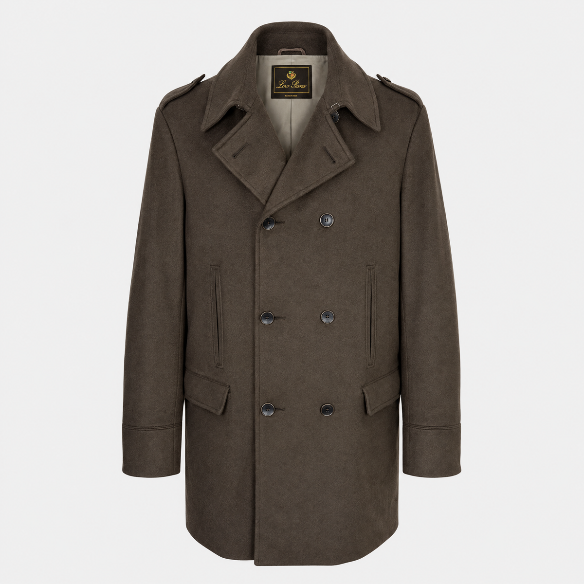 2026-10-29_Loro Piana_Storm System Cashmere Peacoat with Suede Details_Garment-front