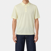 Light Yellow Cotton Poloshirt (XXL)