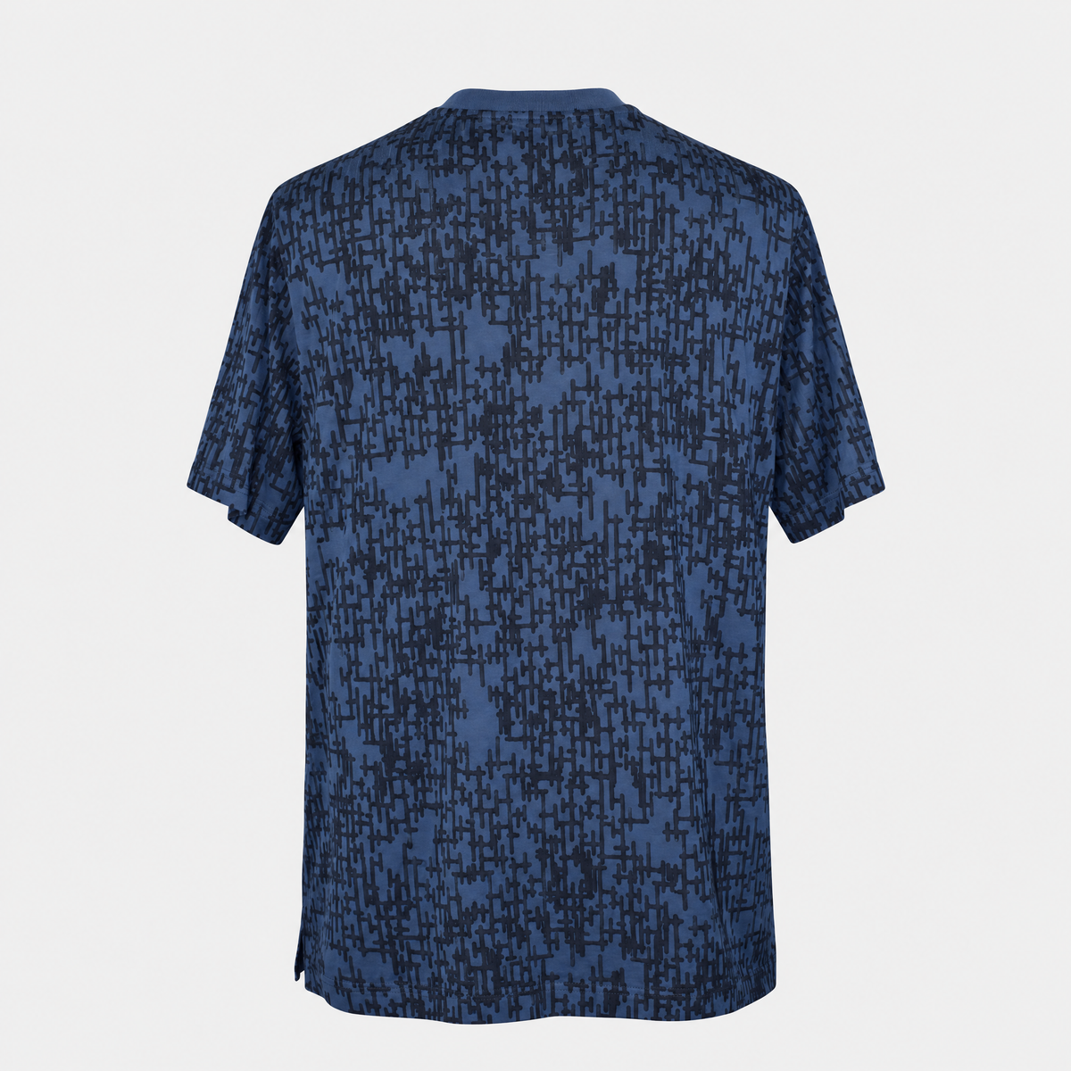 Blue Monogramme Shirt Cotton