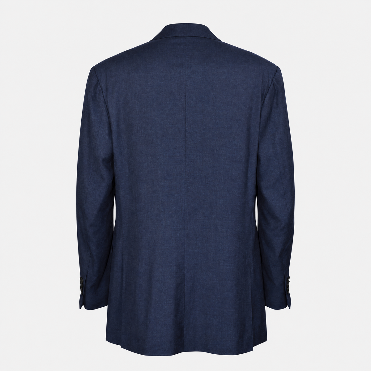 Navy Blue Silk/Linen Blazer