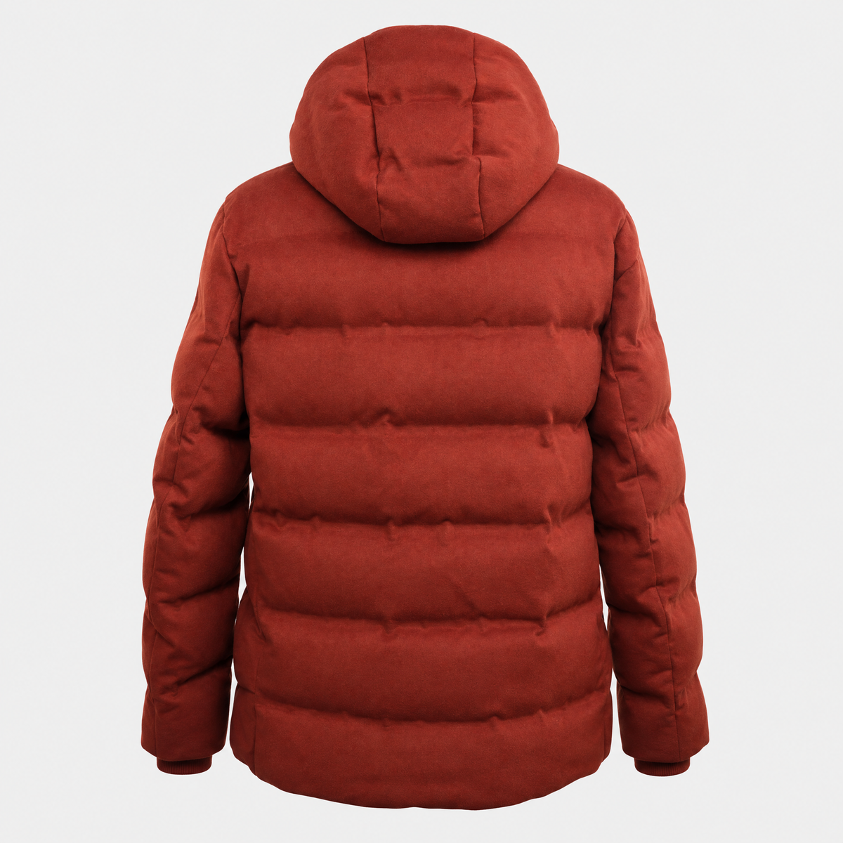 Red C.O.L.D. Cashmere Puffer Down Jacket