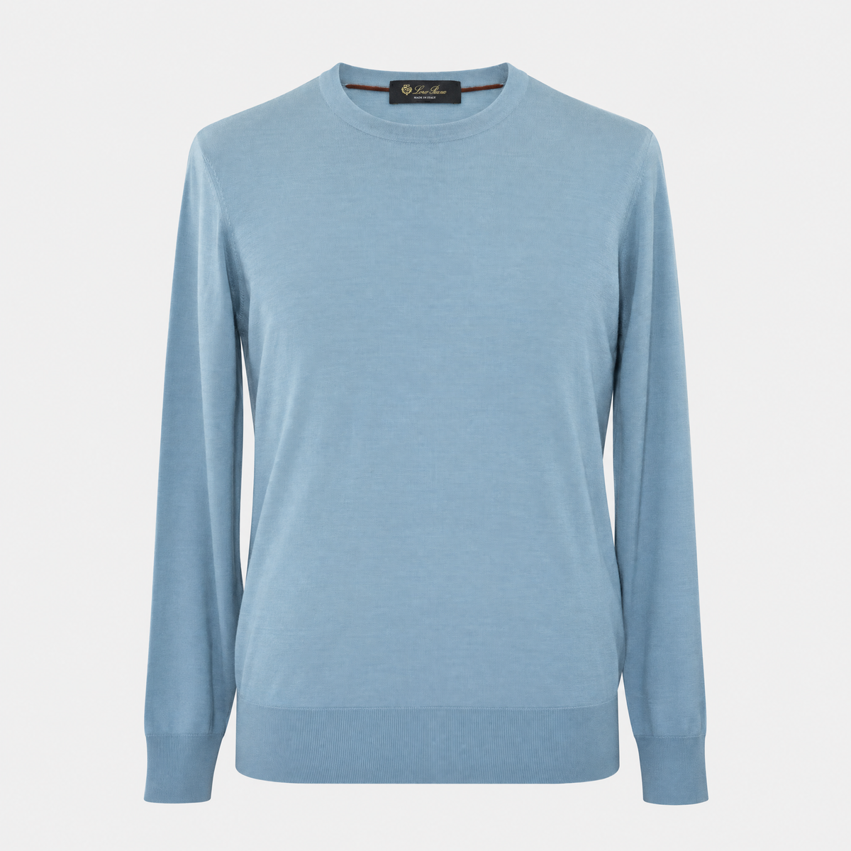 Garment front | Light Petrol Virgin Wool Sweater (EU 48)