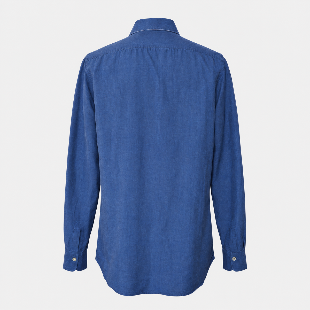 Blue Linen/Silk Shirt (EU 44)