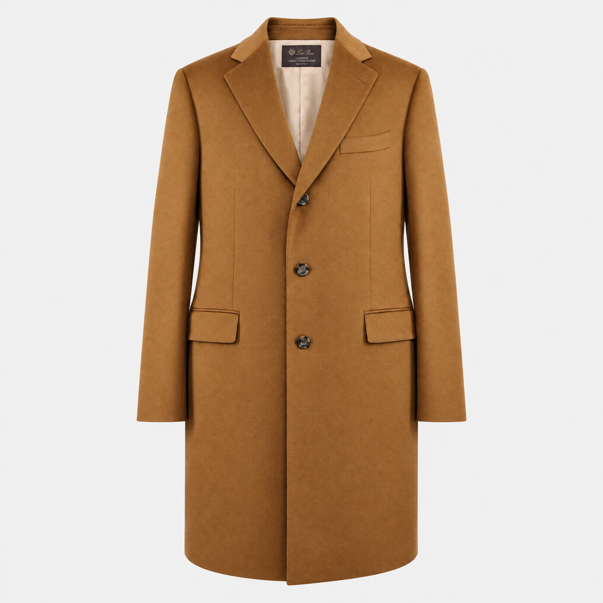 Camel Sartorial Torino Cashmere Coat